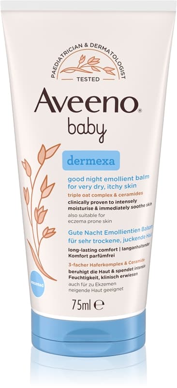 Baby Dermexa Balsam zmiękczający na spokojny sen