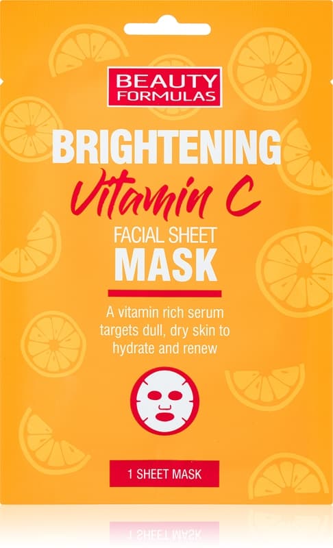 Vitamin C maska rozświetlająca w płacie z witaminą C