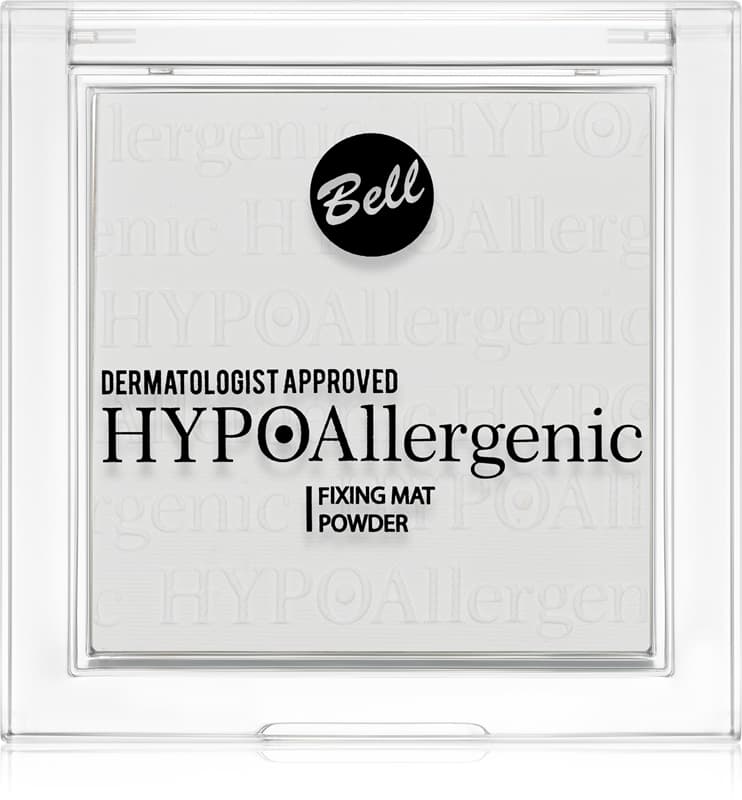 HYPOallergenic utrwalający transparentny puder