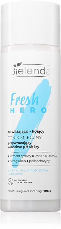 Fresh Hero tonik łagodzący o działaniu nawilżającym