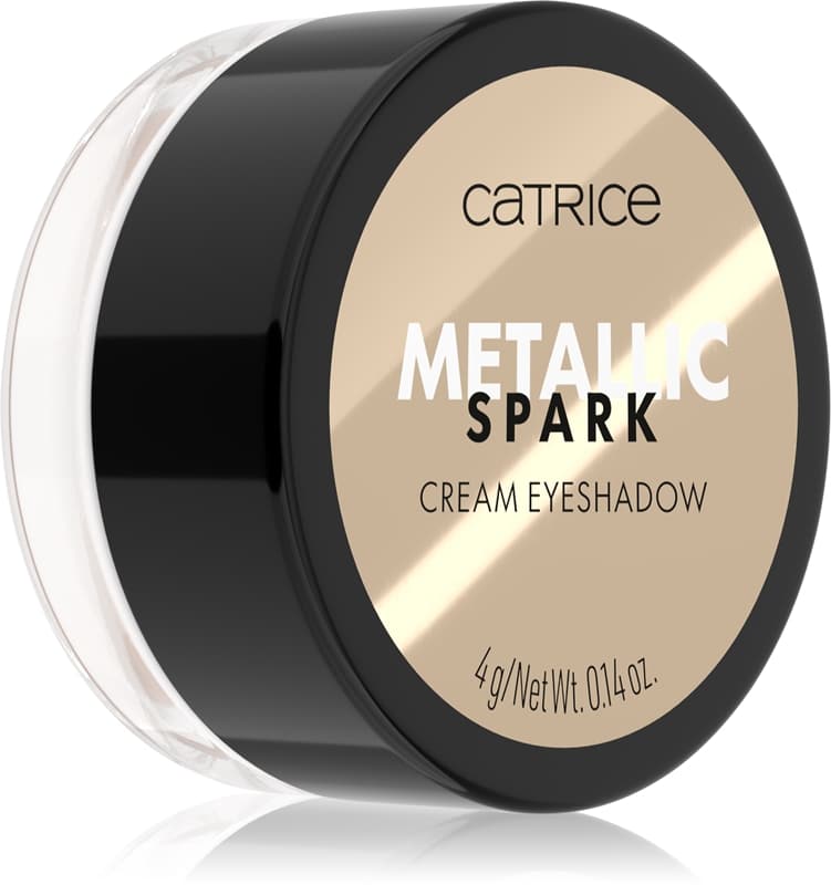 Metallic Spark cienie do powiek w kremie zapewniający błyszczący połysk