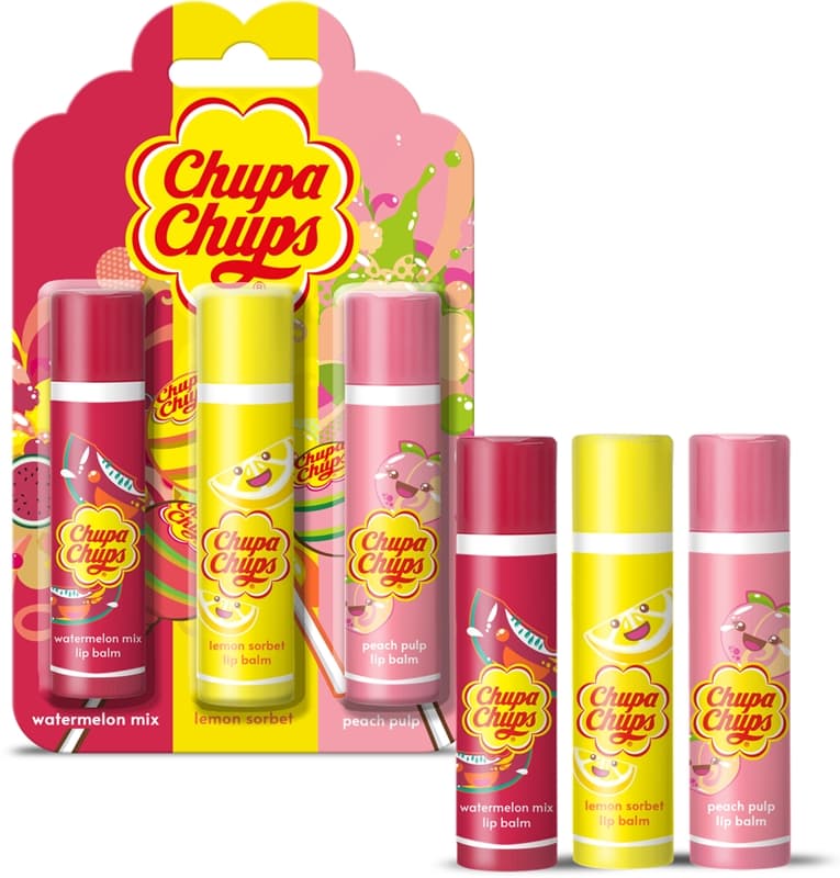CHUPA CHUPS balsam do ust o smaku owocowym