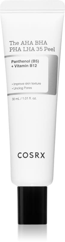 The AHA BHA PHA LHA peeling żelowy przeciw zaskórnikom