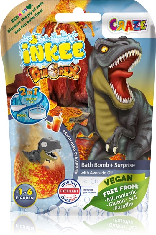 INKEE Dino kule do kąpieli dla dzieci