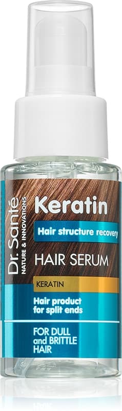 Keratin serum regenerujące na rozdwojone końcówki włosów