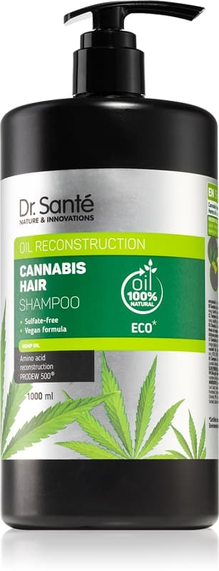 Cannabis szampon regenerujący z olejkiem konopnym