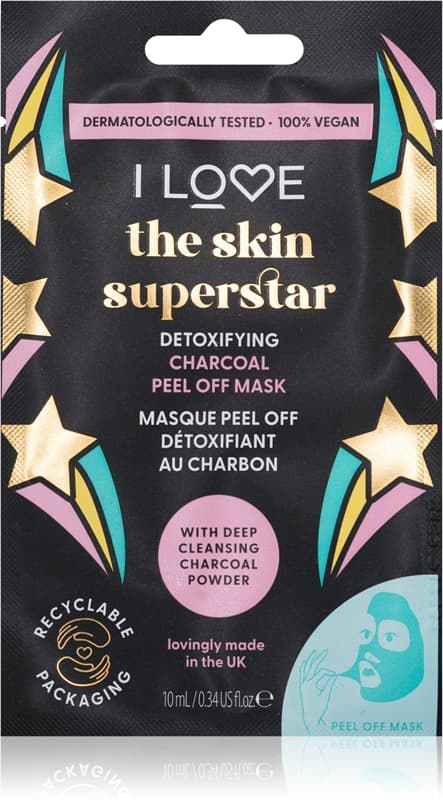 Skin Superstar oczyszczająca i detoksykująca maska z węglem aktywnym