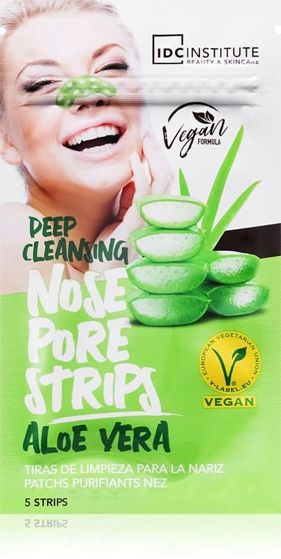 Aloe Vera paski oczyszczające na nos