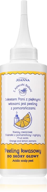 Z Apteczki Babuni peeling oczyszczający włosów i skóry głowy