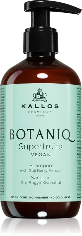 Botaniq Superfruits szampon wzmacniający z ekstraktem roślinnym