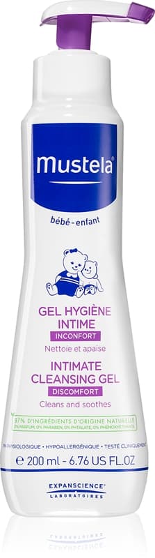 Bébé łagodzący żel do higieny intymnej dla dzieci