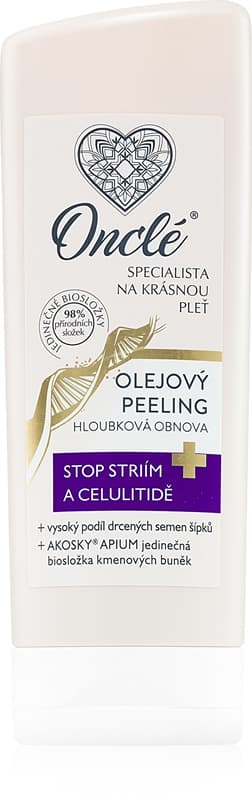 Woman peeling antycellulitowy
