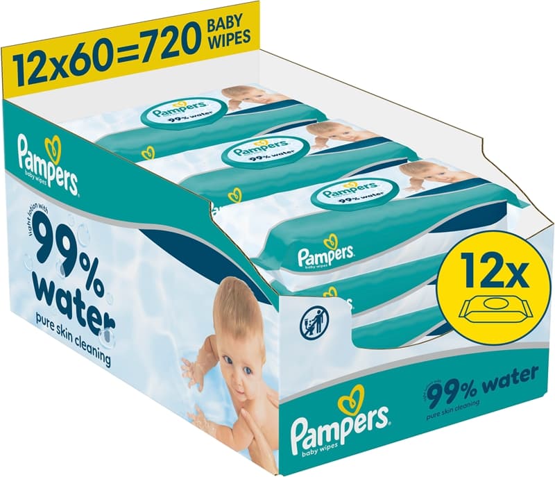 99% Water Baby Wipes nawilżane chusteczki oczyszczające dla dzieci