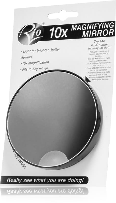 10x Magnifying Mirror lusterko powiększające z przyssawkami