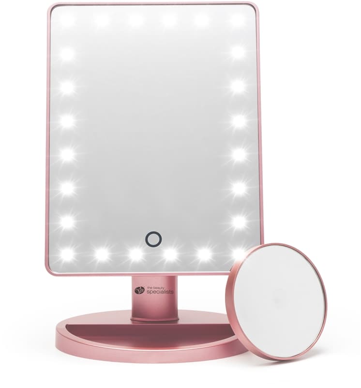 24 LED Mirror lusterko kosmetyczne z podświetleniem LED