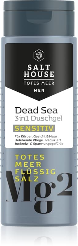 Dead Sea Men żel pod prysznic dla mężczyzn 3 w 1
