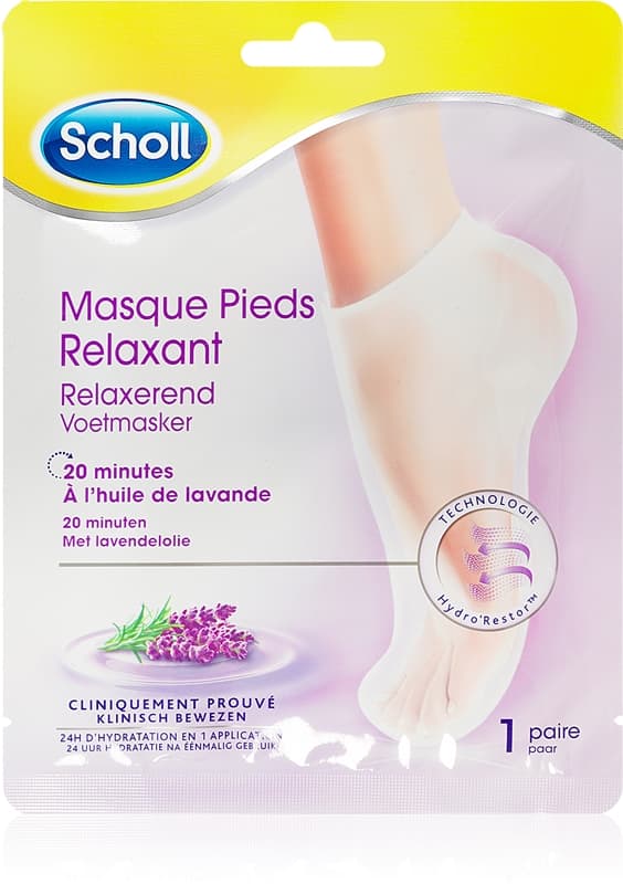 Pedimask™ Lavender regenerująca maska do stóp w postaci skarpetek