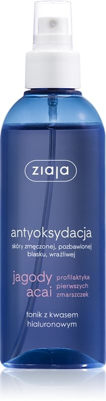 Jagody Acai tonik z kwasem hialuronowym