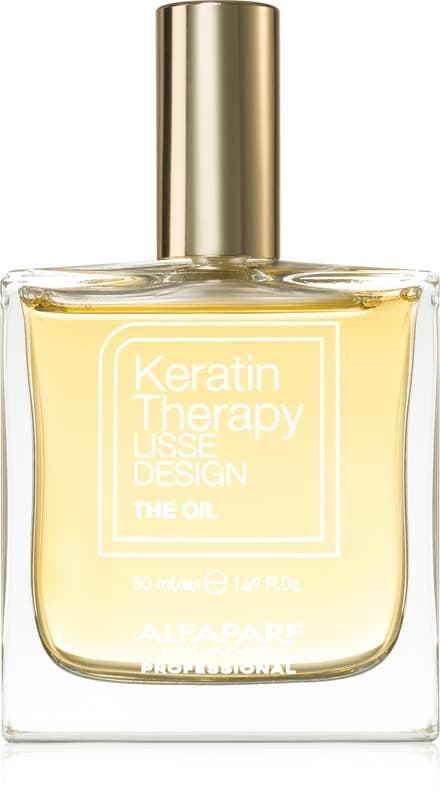 Keratin Therapy Lisse Design olejek odżywczy do nabłyszczania i zmiękczania włosów