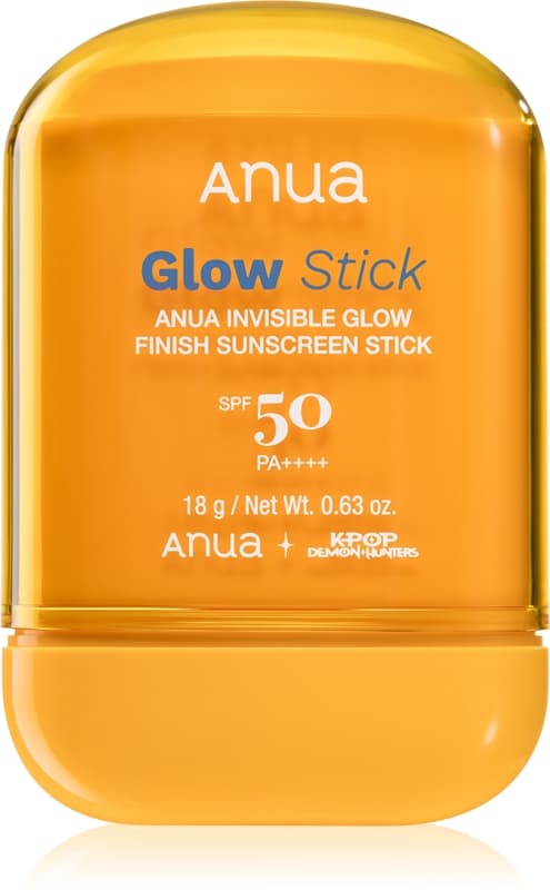 K-Pop Demon Hunters Invisible Glow Finish Sunscreen sztyft ochronno-nawilżający z efektem rozświetlającym