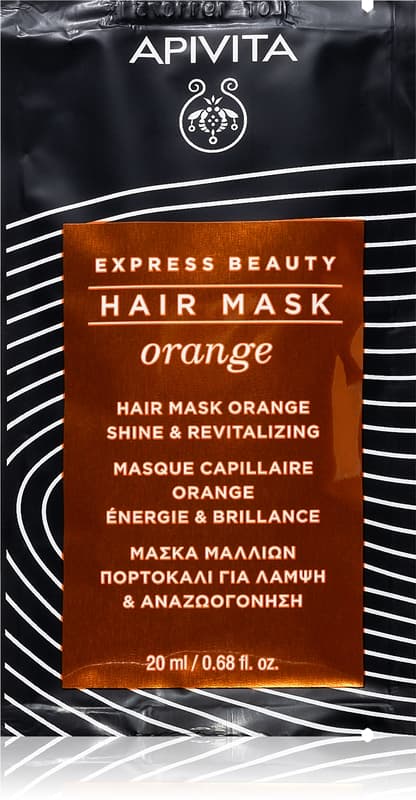 Express Beauty Hair mask Shine Orange rewitalizująca maseczka do włosów