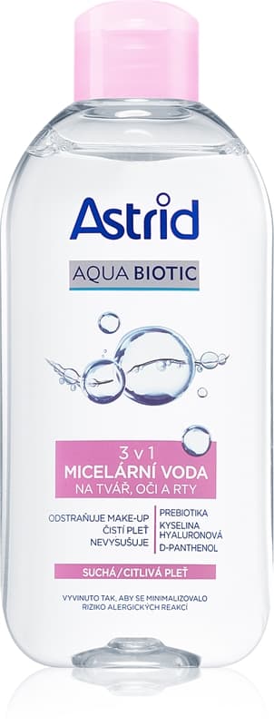 Aqua Biotic woda micelarna 3w1 dla skóry suchej i wrażliwej