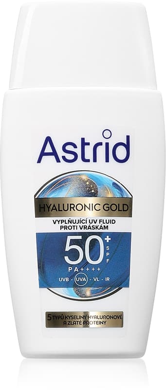 Hyaluronic Gold fluid ochronny SPF 50