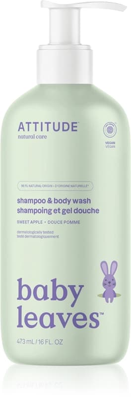 Baby Leaves Shampoo & Body wash szampon i żel pod prysznic dla dzieci