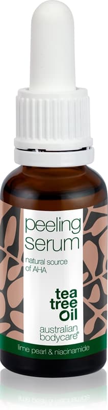 Tea Tree Oil & AHA serum peelingujące o działaniu złuszczającym z AHA