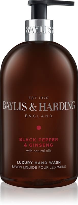 Black Pepper & Ginseng mydło w płynie do rąk