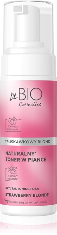Natural Foam Toner Strawberry Blonde pianka tonująca do włosów