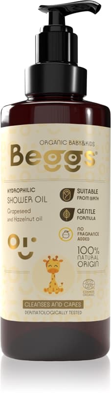 Organic Baby & Kids Hydrophilic Shower Oil olejek myjący dla dzieci od urodzenia