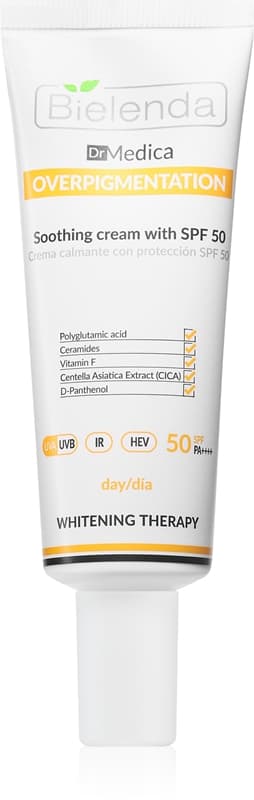 Dr Medica Overpigmentation łagodzący krem na dzień SPF 50