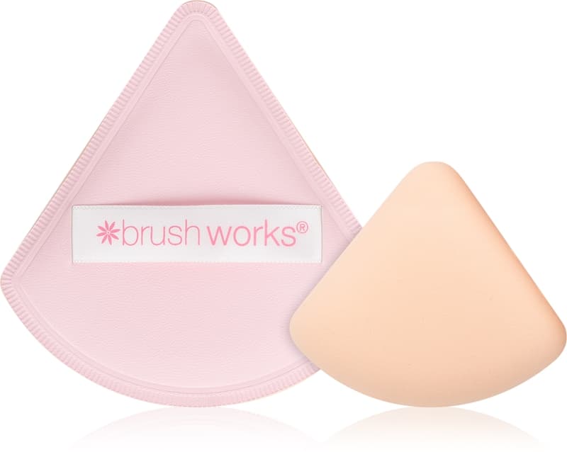 Triangular Powder Puff Duo aplikator piankowy do podkładu