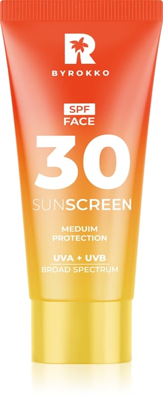 Sunscreen krem do opalania twarzy SPF 30