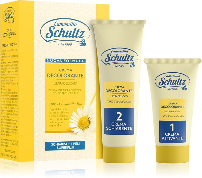Chamomile krem rozświetlający na niepożądane owłosienie