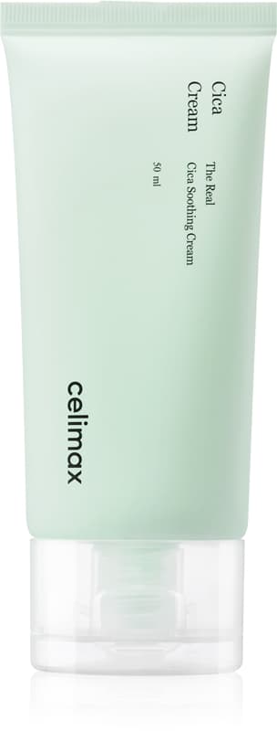 The Real Cica Soothing Cream lekki krem łagodzący z żelową konsystencją