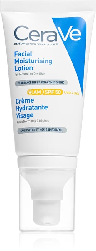 Moisturizers Facial Moisturising Lotion pielęgnacja intensywnie nawilżająca SPF 50
