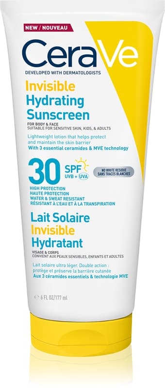 Invisible Hydrating Sunscreen SPF 30 mleczko do opalania do twarzy i ciała