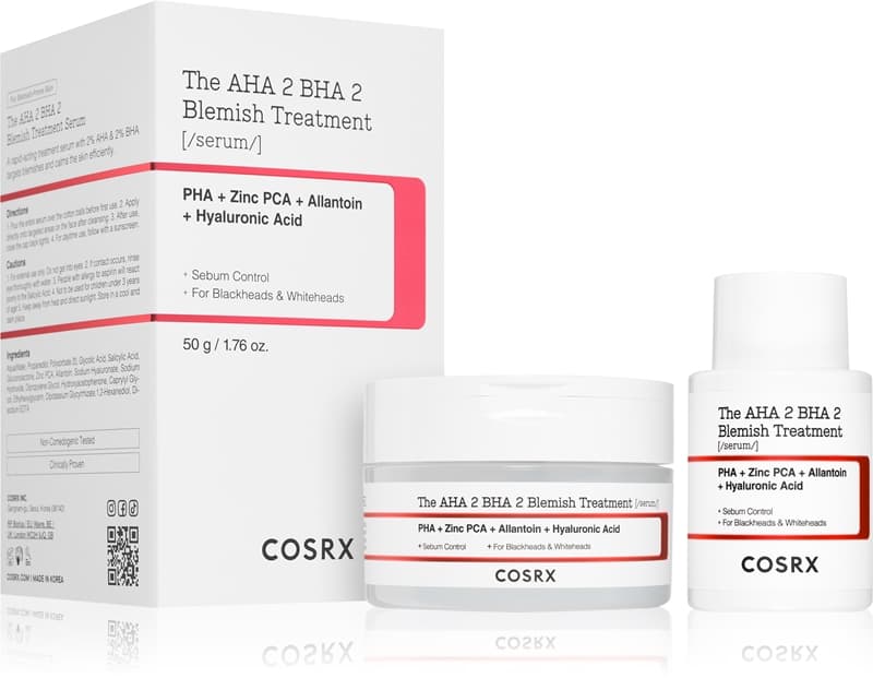 The AHA 2 BHA 2 Blemish Treatment Serum antytrądzikowa pielęgnacja punktowa
