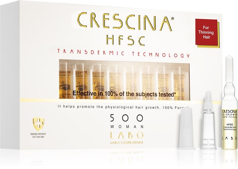 Transdermic 500 Re-Growth pielęgnacja wspierająca porost włosów dla kobiet