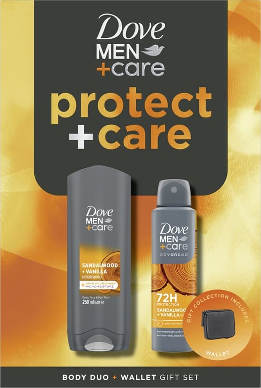 Men+Care Sandalwood&Vanilla zestaw upominkowy dla mężczyzn