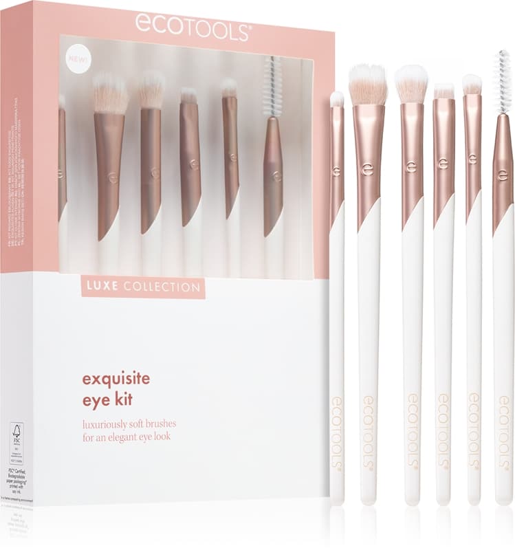 Luxe Collection Exquisite zestaw pędzli do oczu i brwi