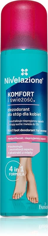 Nivelazione Feet dezodorant do stóp 4 v 1