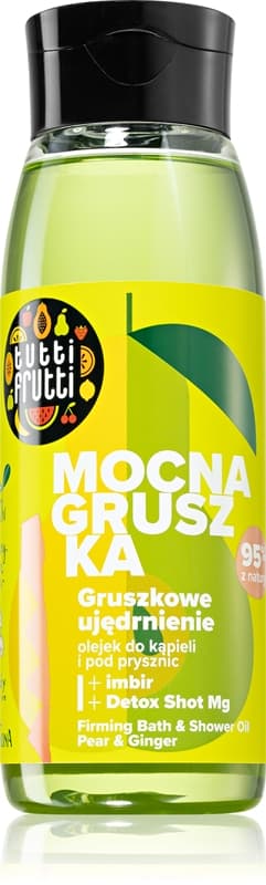 Tutti Frutti Pear & Ginger olejek pod prysznic i do kąpieli ujędrniający