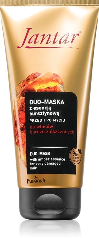 Jantar Amber Essence maseczka regenerująca do włosów zniszczonych
