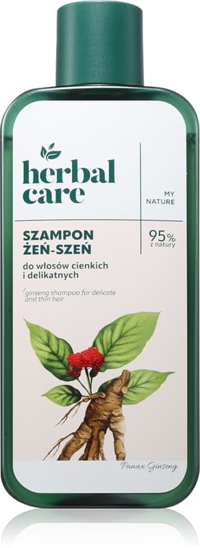 Herbal Care Ginseng szampon do włosów cienkich i delikatnych