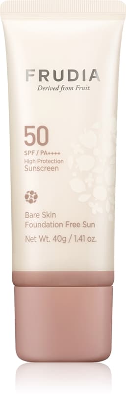 Sun Bare Skin Foundation mineralny fluid ochronny do twarzy do ujednolicenia kolorytu skóry