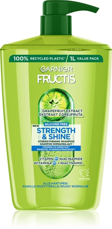 Fructis Strength & Shine szampon wzmacniający do wszystkich rodzajów włosów