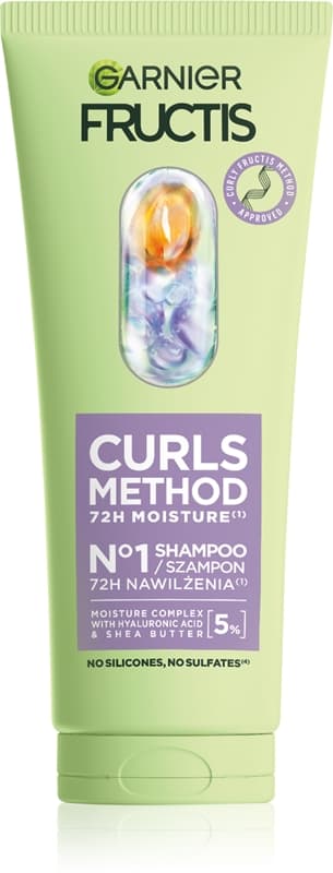 Fructis Curls Method szampon nawilżający do włosów kręconych i falowanych
